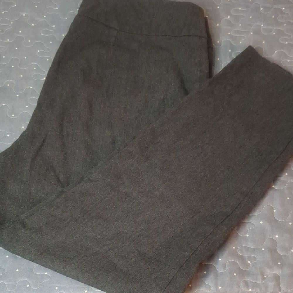 Chico's Fabulously Slimming Gray Pants size 2.5 short